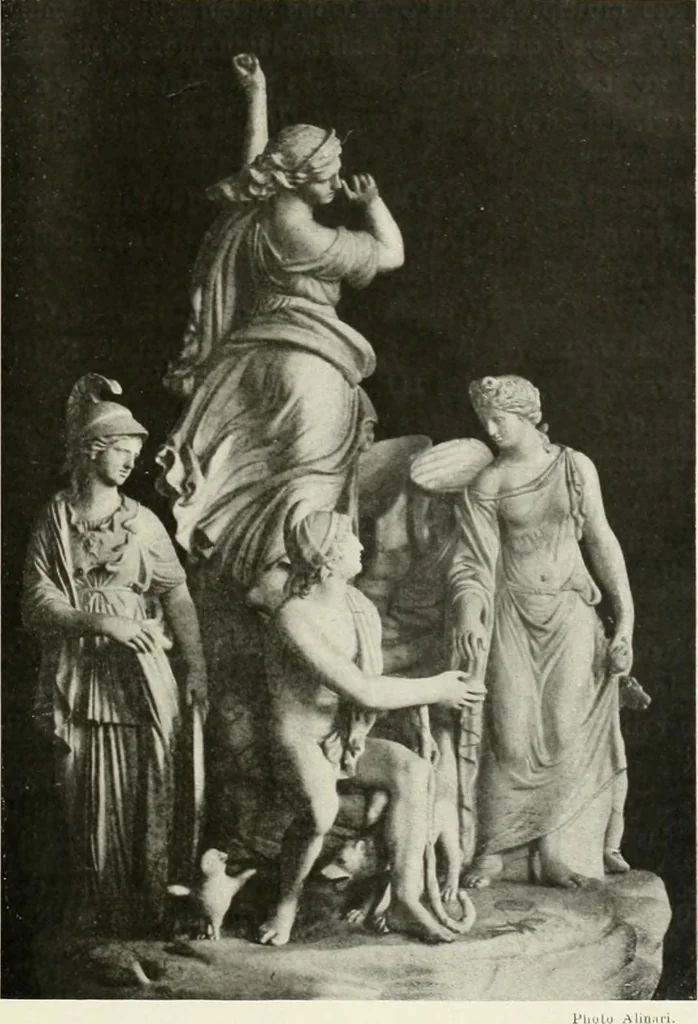An illustration from Naples et son golfe, 1911, leaf 142