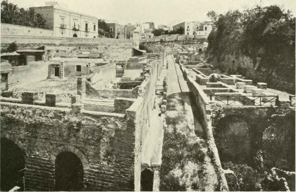 An illustration from Naples et son golfe, 1911, leaf 166