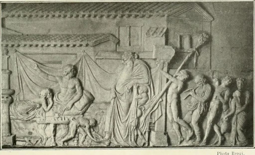 An illustration from Naples et son golfe, 1911, leaf 48