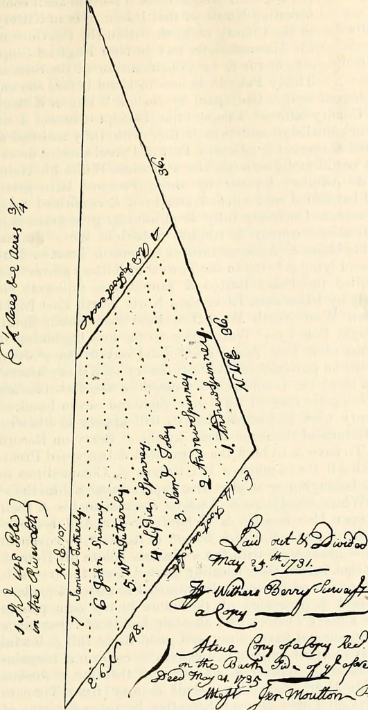 An illustration from York deeds, 1642, leaf 274