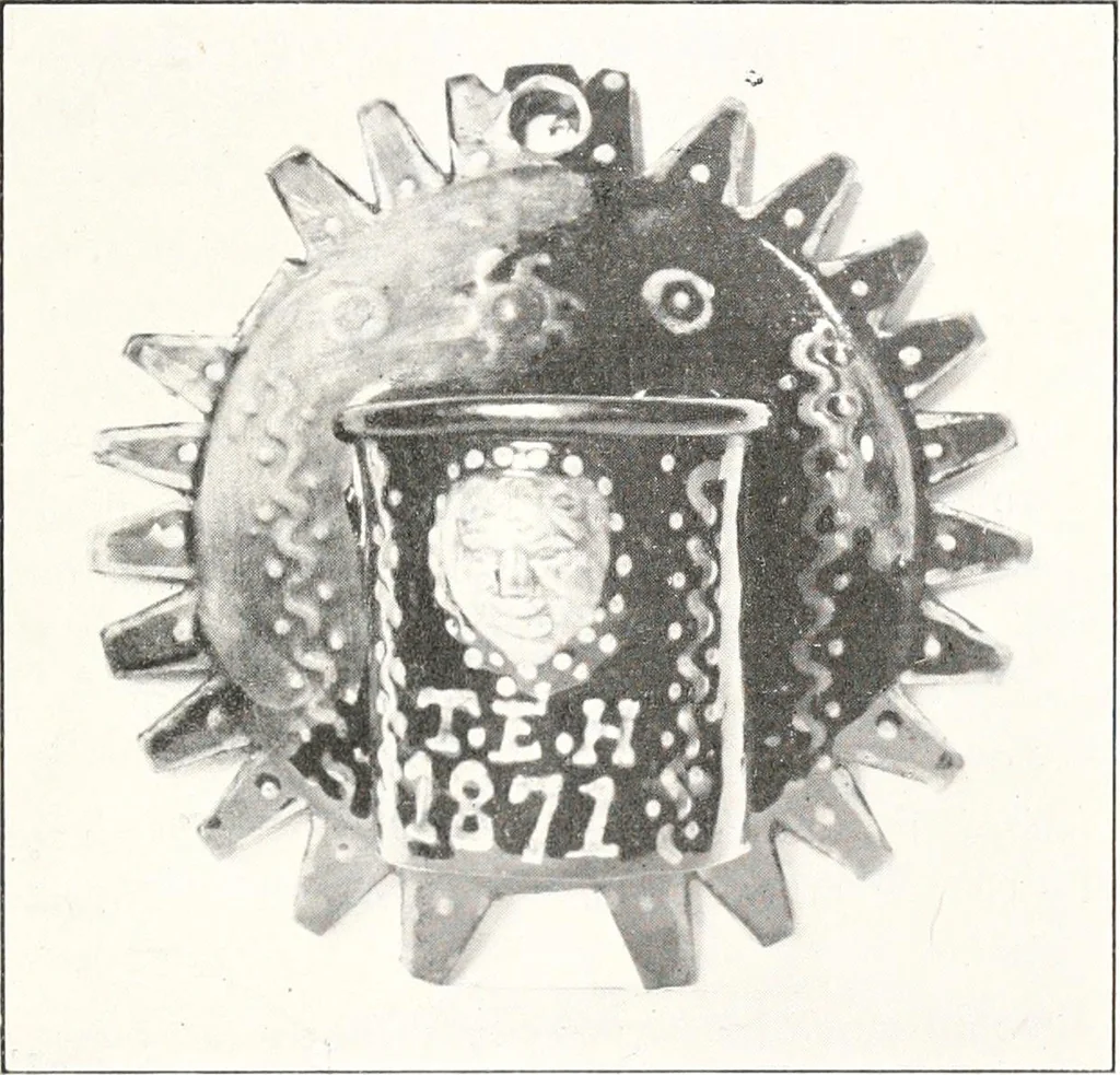 An illustration from Yorkshire potteries, pots and potters, 1916, leaf 100