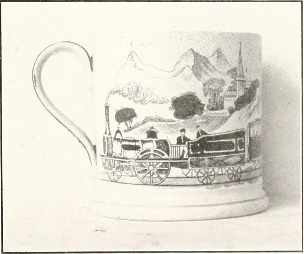 An illustration from Yorkshire potteries, pots and potters, 1916, leaf 102