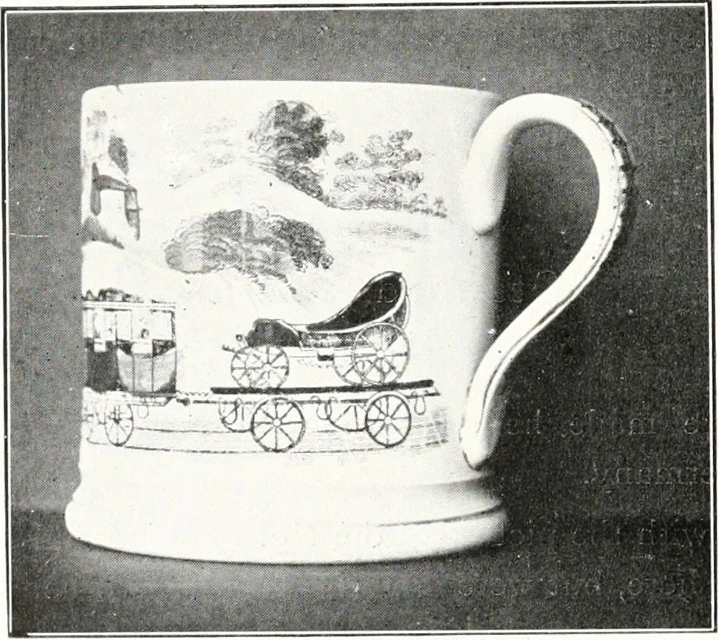 An illustration from Yorkshire potteries, pots and potters, 1916, leaf 103