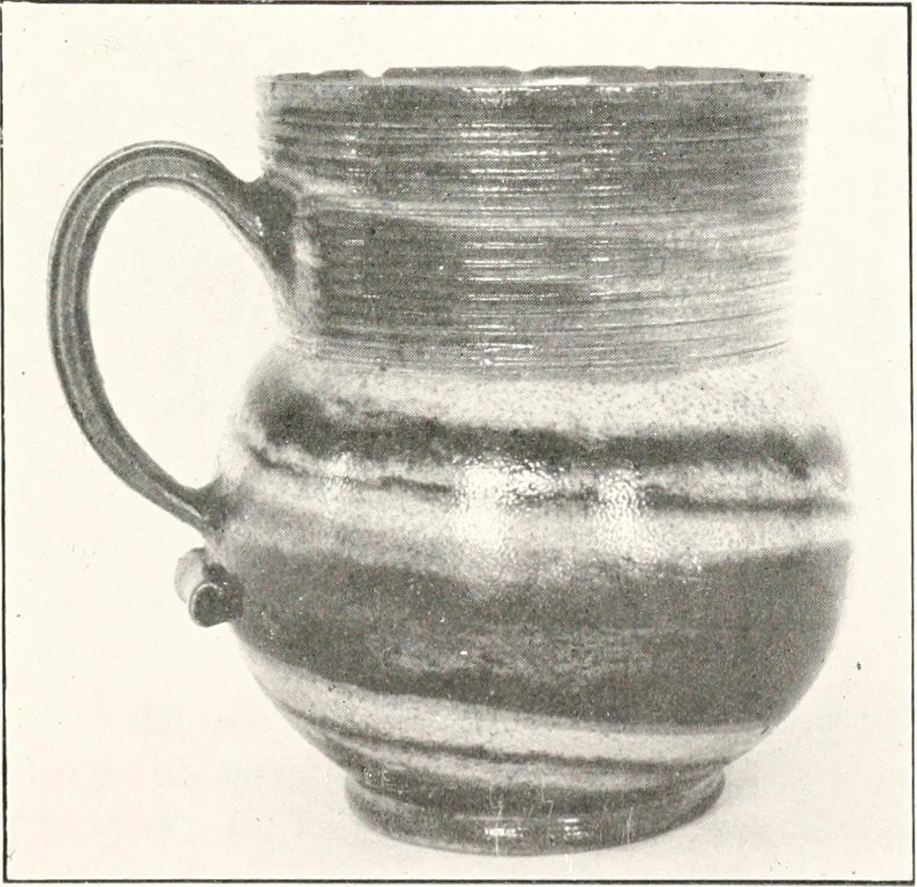 An illustration from Yorkshire potteries, pots and potters, 1916, leaf 110