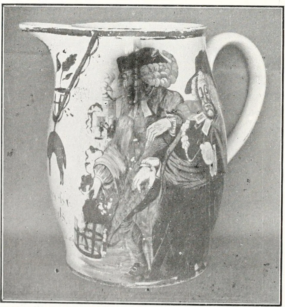 An illustration from Yorkshire potteries, pots and potters, 1916, leaf 61
