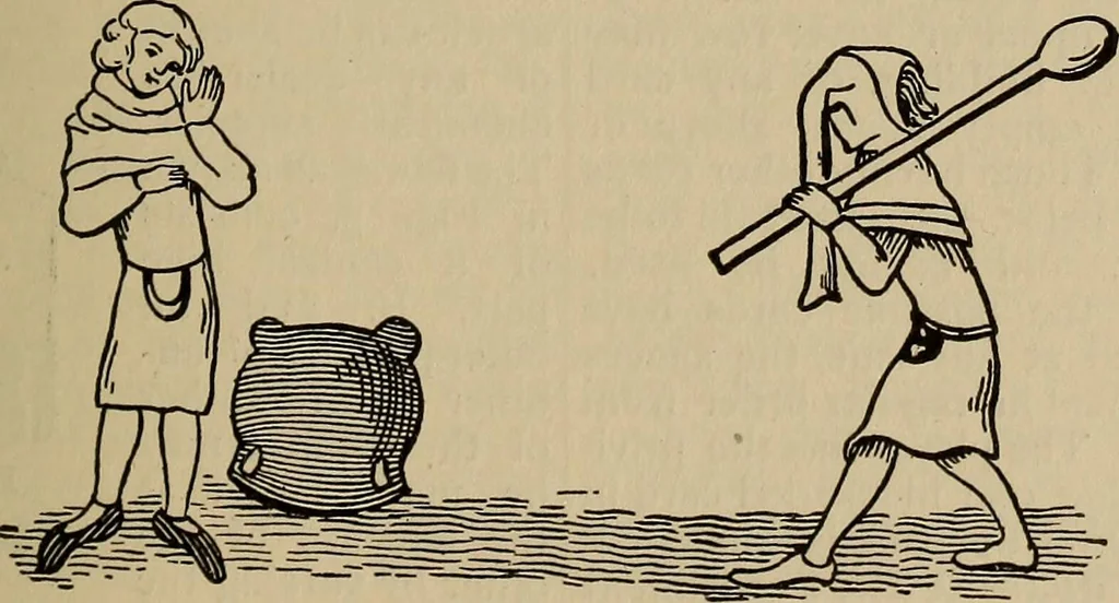 An illustration from The young folk's cyclopædia of games and sports ;, 1899, leaf 102