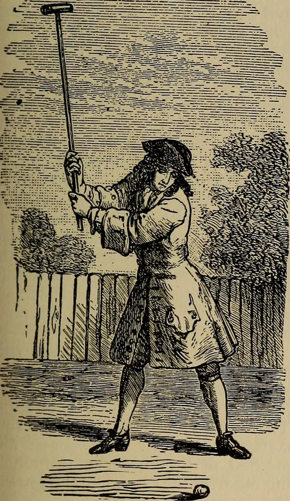 An illustration from The young folk's cyclopædia of games and sports ;, 1899, leaf 246