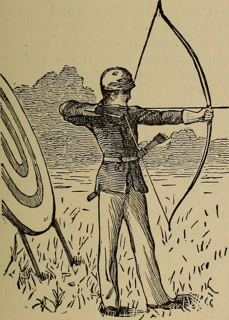 An illustration from The young folk's cyclopædia of games and sports ;, 1899, leaf 28
