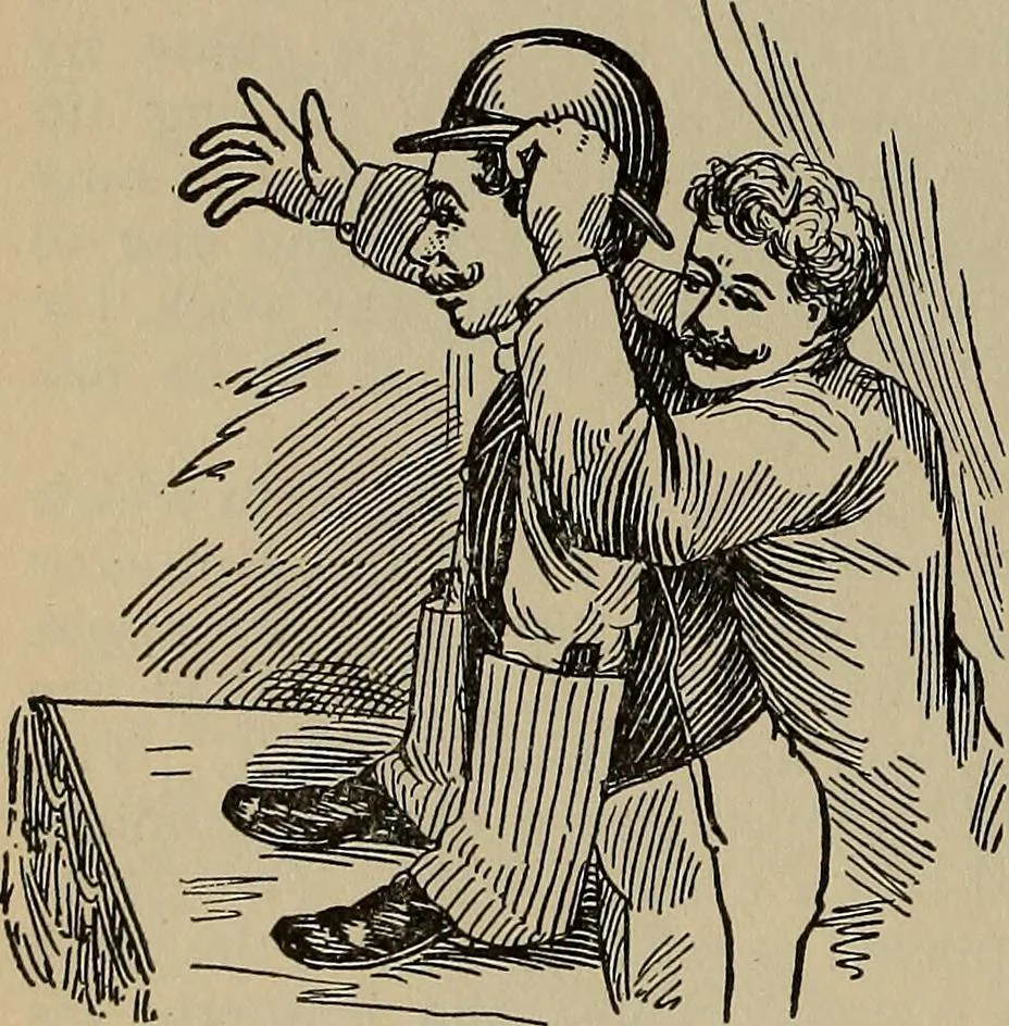 An illustration from The young folk's cyclopædia of games and sports ;, 1899, leaf 283
