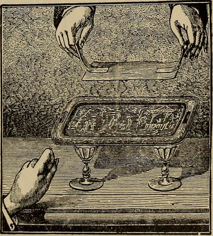 An illustration from The young folk's cyclopædia of games and sports ;, 1899, leaf 302