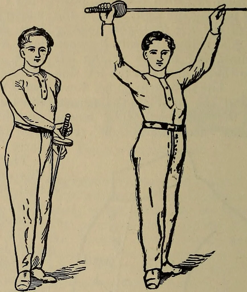 An illustration from The young folk's cyclopædia of games and sports ;, 1899, leaf 321
