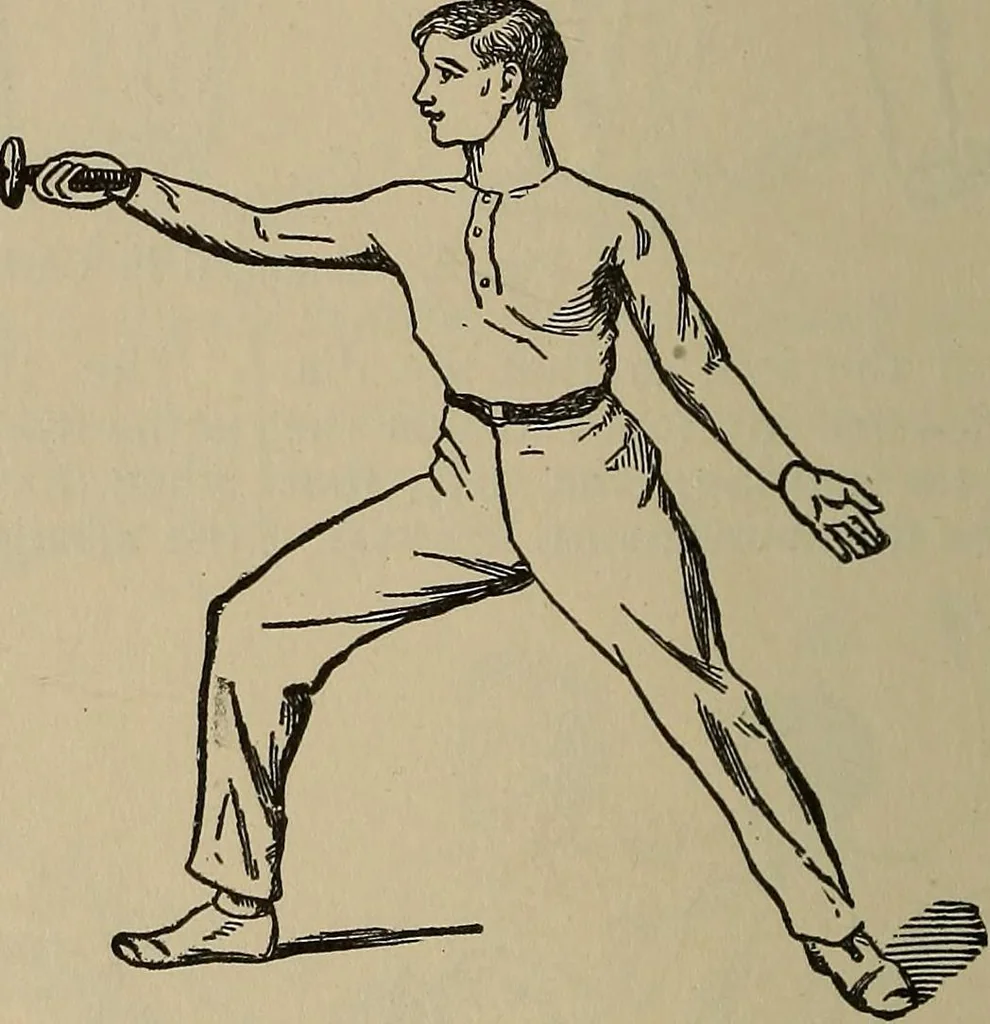 An illustration from The young folk's cyclopædia of games and sports ;, 1899, leaf 323