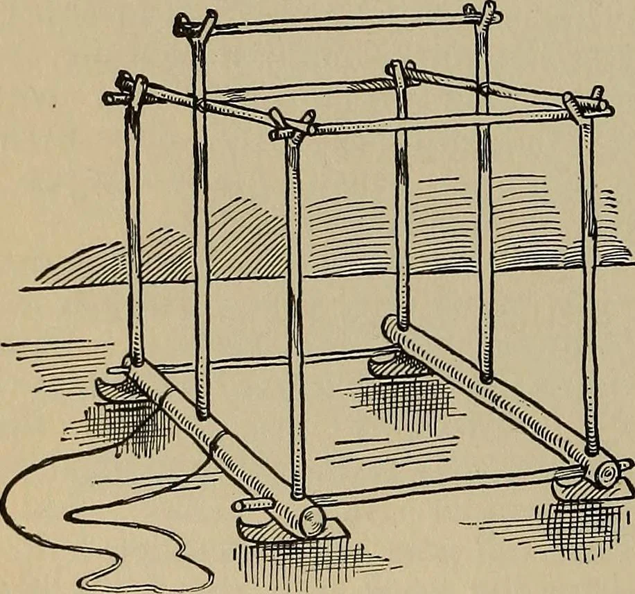 An illustration from The young folk's cyclopædia of games and sports ;, 1899, leaf 337