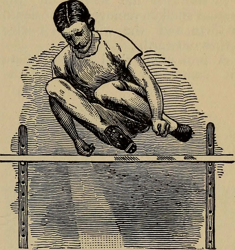 An illustration from The young folk's cyclopædia of games and sports ;, 1899, leaf 38