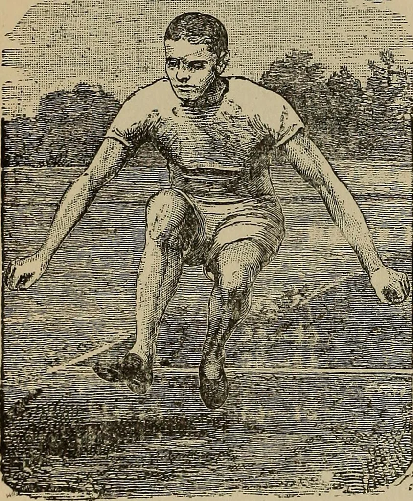 An illustration from The young folk's cyclopædia of games and sports ;, 1899, leaf 39