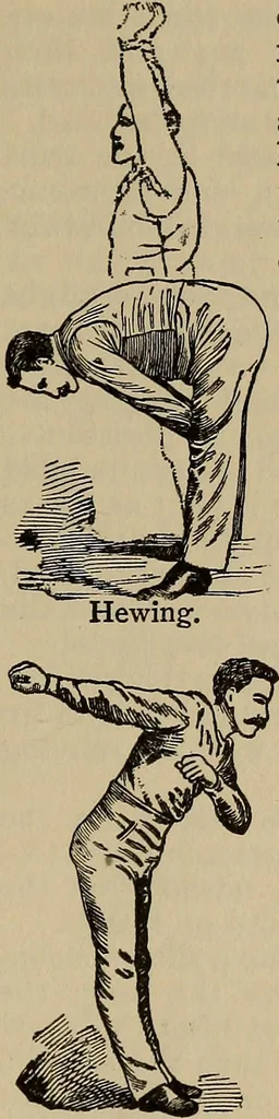 An illustration from The young folk's cyclopædia of games and sports ;, 1899, leaf 390
