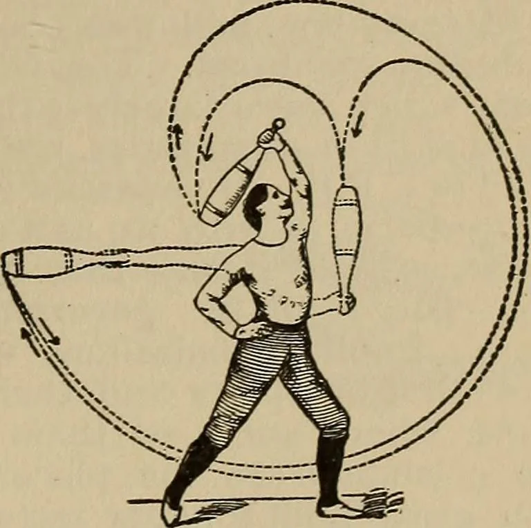 An illustration from The young folk's cyclopædia of games and sports ;, 1899, leaf 406