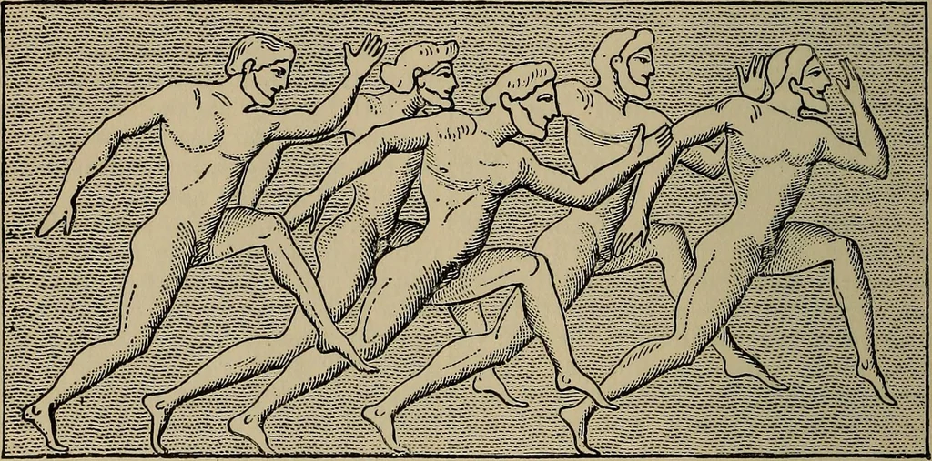 An illustration from The young folk's cyclopædia of games and sports ;, 1899, leaf 45