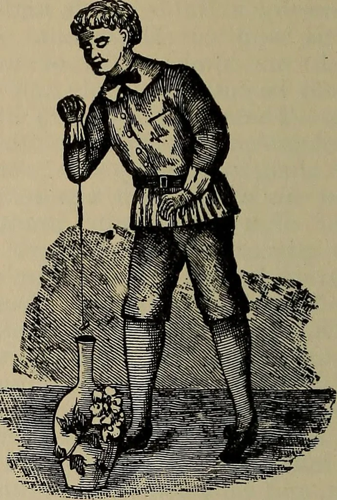 An illustration from The young folk's cyclopædia of games and sports ;, 1899, leaf 529