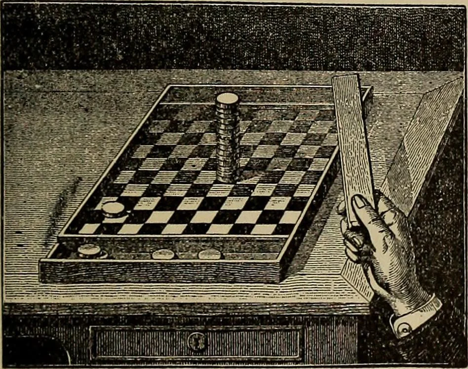 An illustration from The young folk's cyclopædia of games and sports ;, 1899, leaf 574