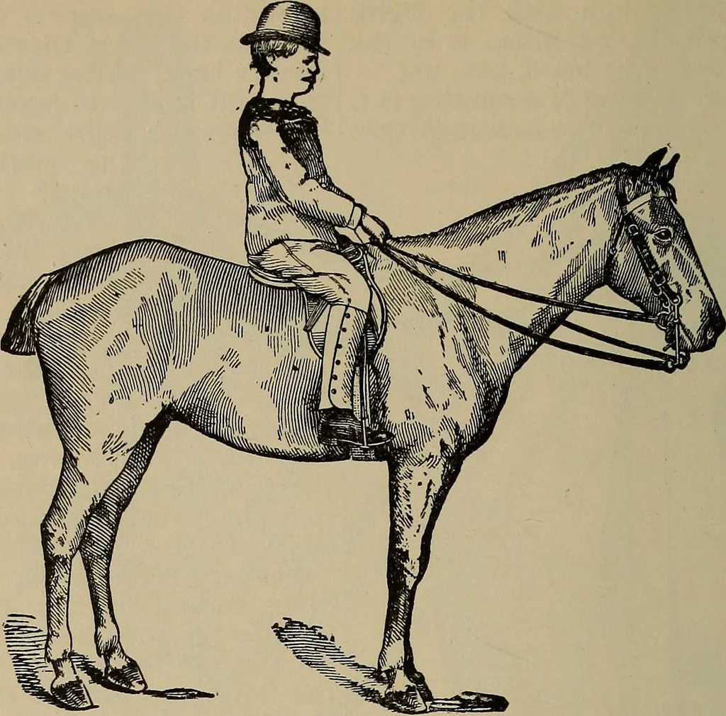 An illustration from The young folk's cyclopædia of games and sports ;, 1899, leaf 585
