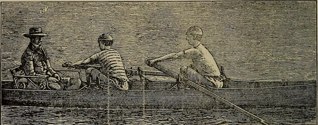An illustration from The young folk's cyclopædia of games and sports ;, 1899, leaf 597