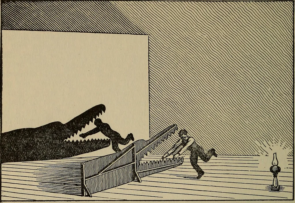 An illustration from The young folk's cyclopædia of games and sports ;, 1899, leaf 635