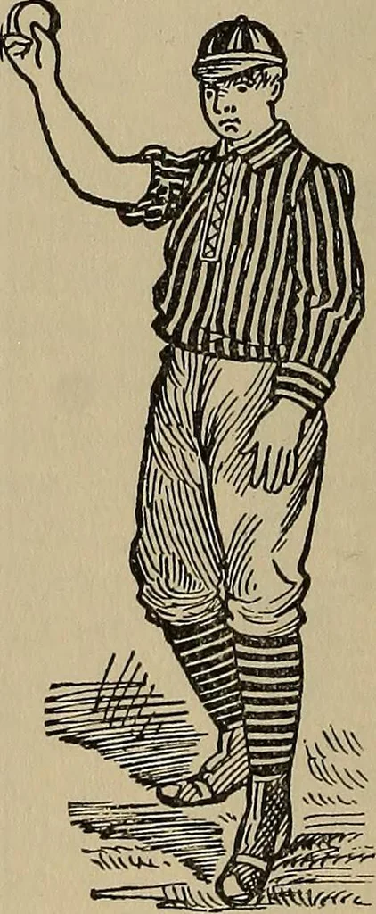An illustration from The young folk's cyclopædia of games and sports ;, 1899, leaf 67