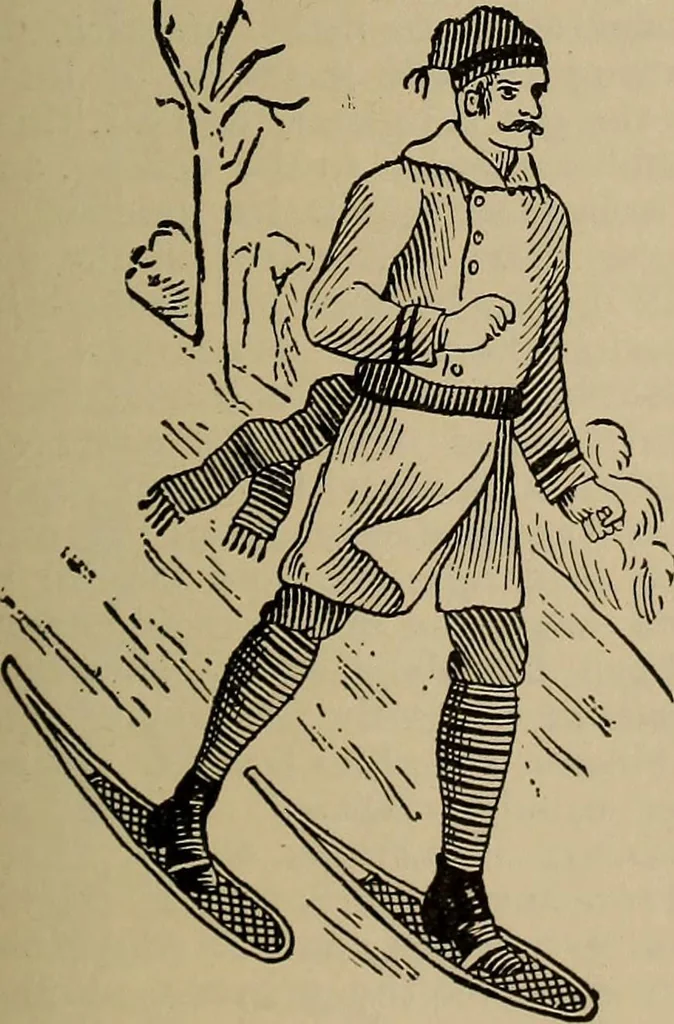 An illustration from The young folk's cyclopædia of games and sports ;, 1899, leaf 670