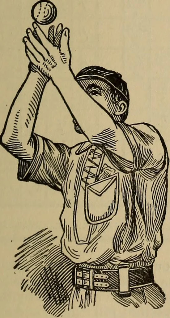 An illustration from The young folk's cyclopædia of games and sports ;, 1899, leaf 68