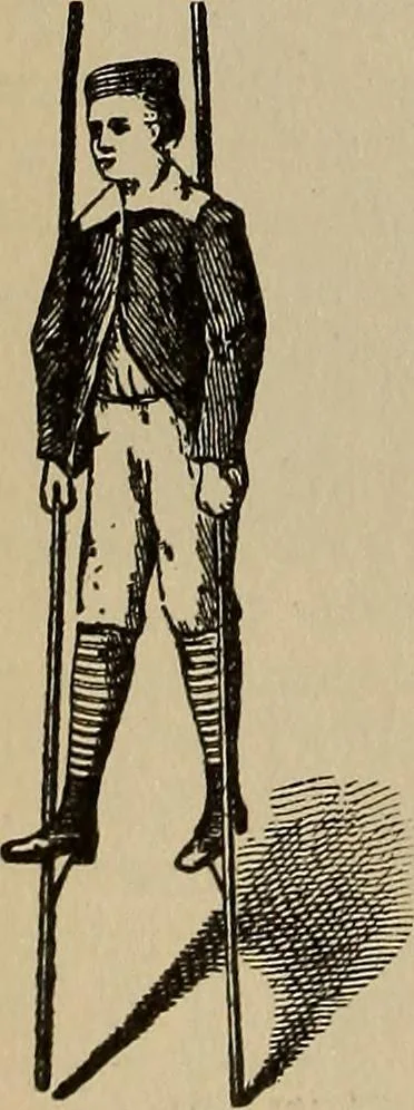 An illustration from The young folk's cyclopædia of games and sports ;, 1899, leaf 689