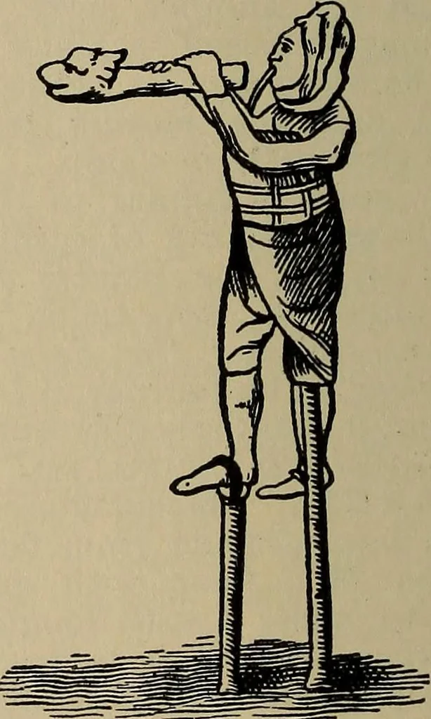 An illustration from The young folk's cyclopædia of games and sports ;, 1899, leaf 689