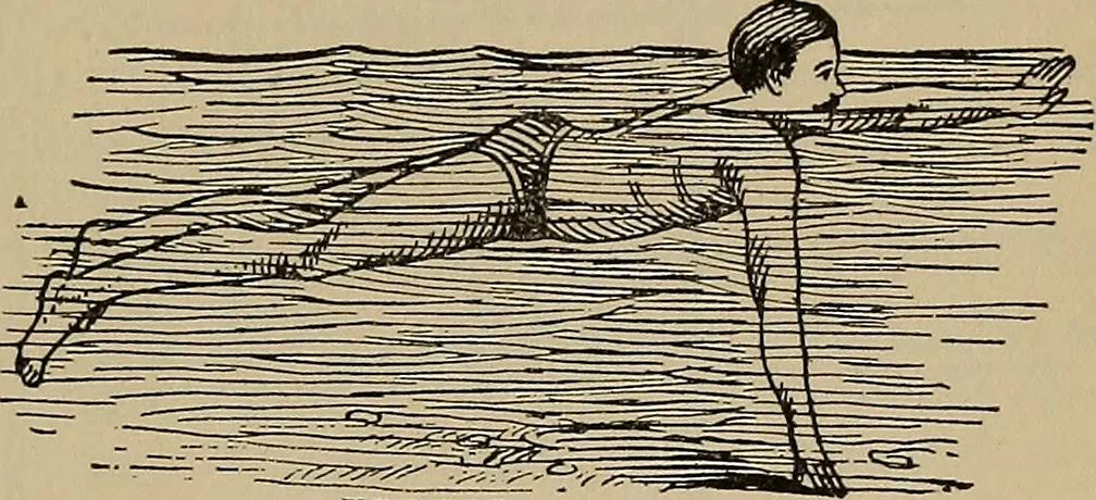 An illustration from The young folk's cyclopædia of games and sports ;, 1899, leaf 696