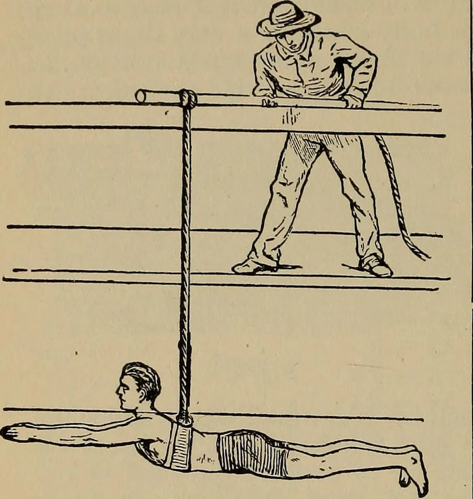 An illustration from The young folk's cyclopædia of games and sports ;, 1899, leaf 697