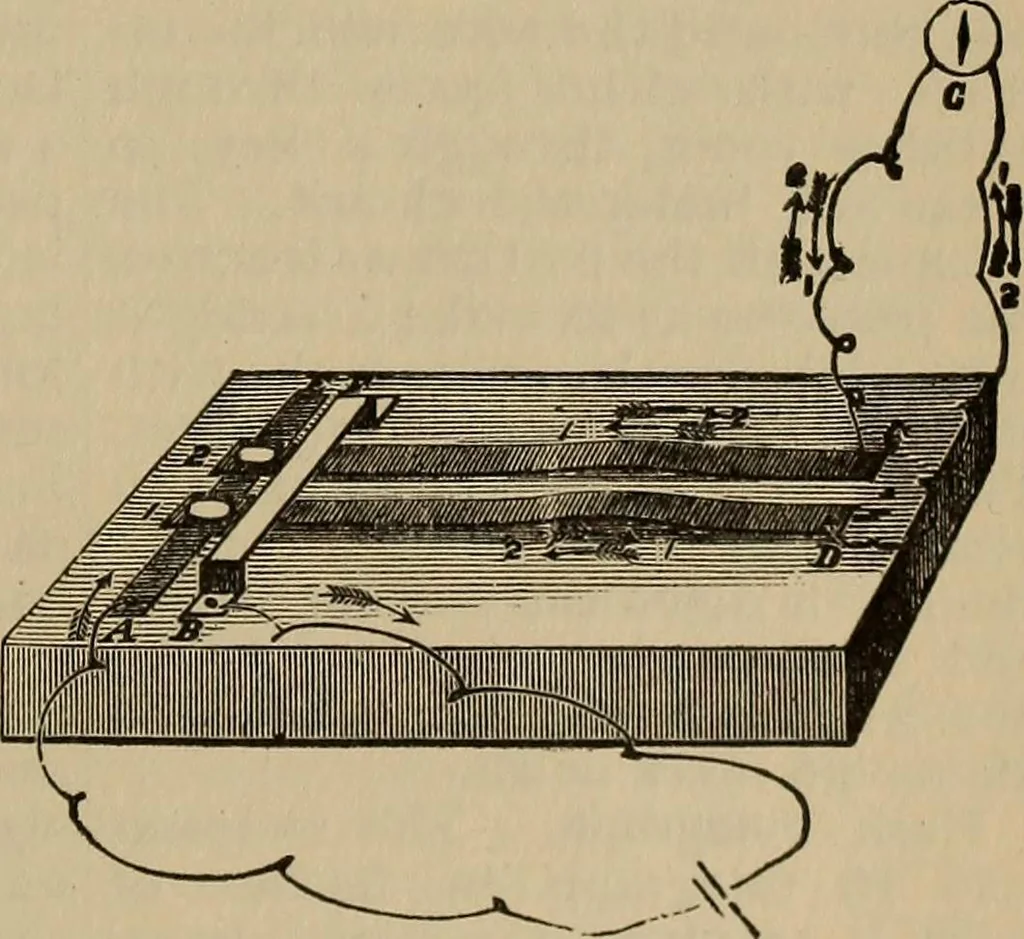 An illustration from The young folk's cyclopædia of games and sports ;, 1899, leaf 714