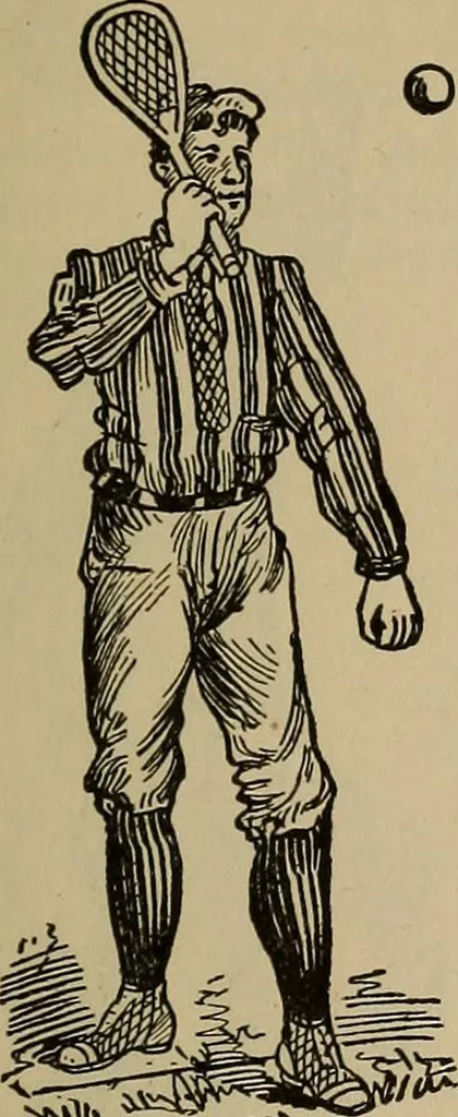 An illustration from The young folk's cyclopædia of games and sports ;, 1899, leaf 722