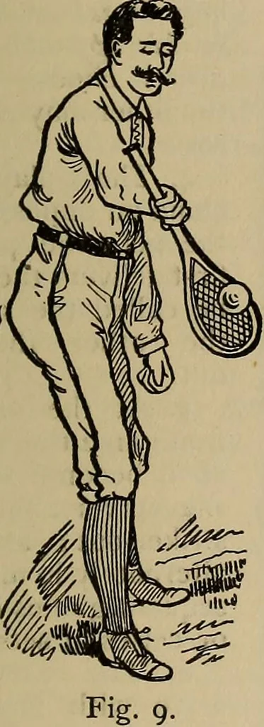 An illustration from The young folk's cyclopædia of games and sports ;, 1899, leaf 724