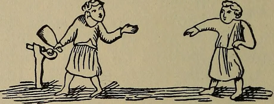 An illustration from The young folk's cyclopædia of games and sports ;, 1899, leaf 747