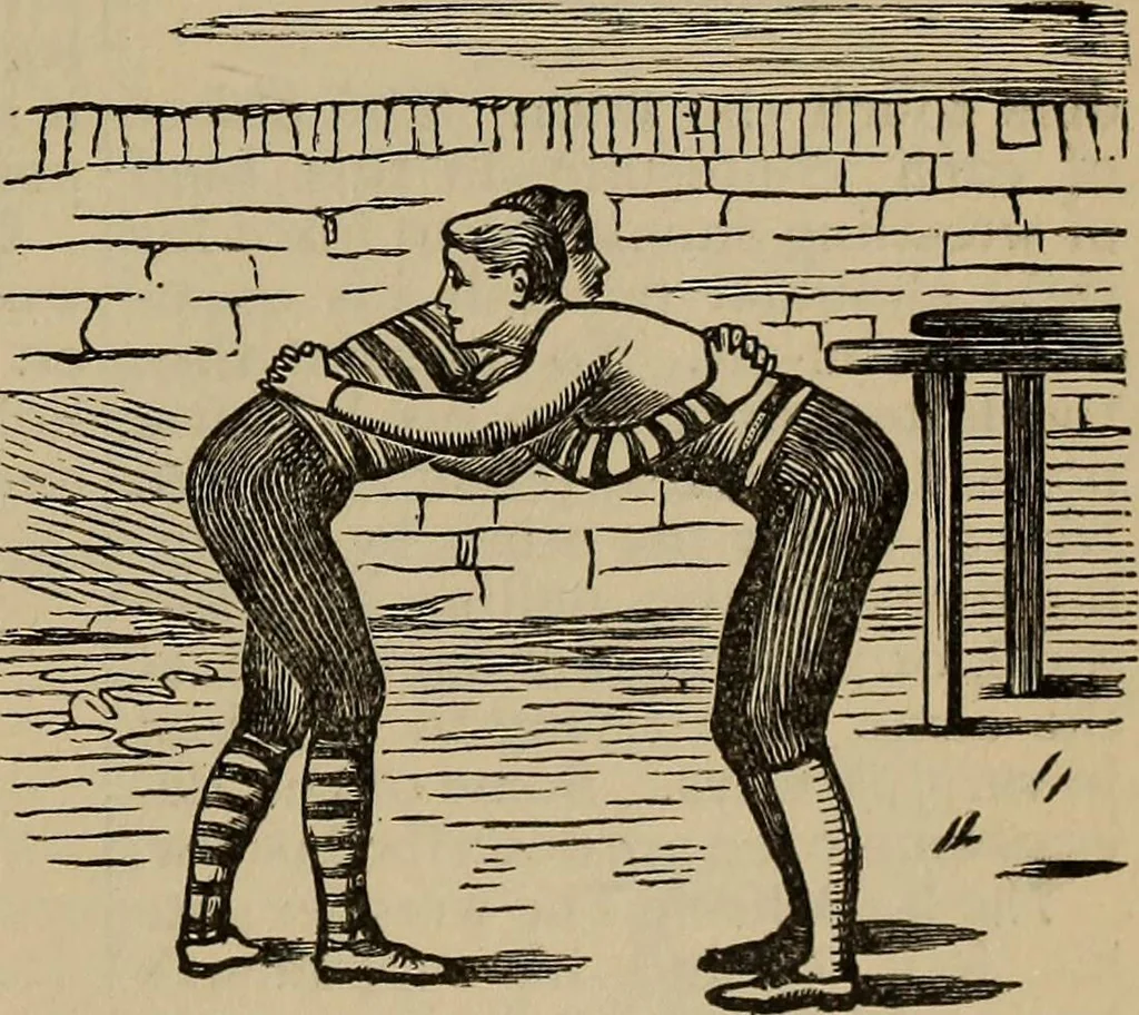 An illustration from The young folk's cyclopædia of games and sports ;, 1899, leaf 784