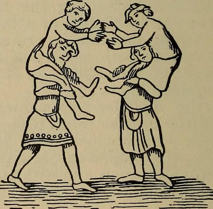 An illustration from The young folk's cyclopædia of games and sports ;, 1899, leaf 787