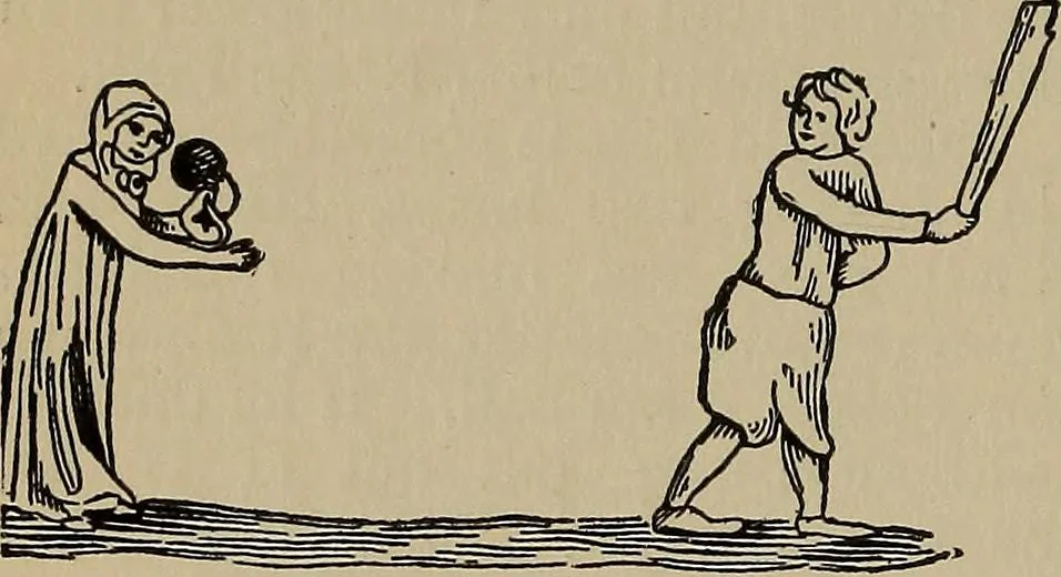 An illustration from The young folk's cyclopædia of games and sports ;, 1899, leaf 83
