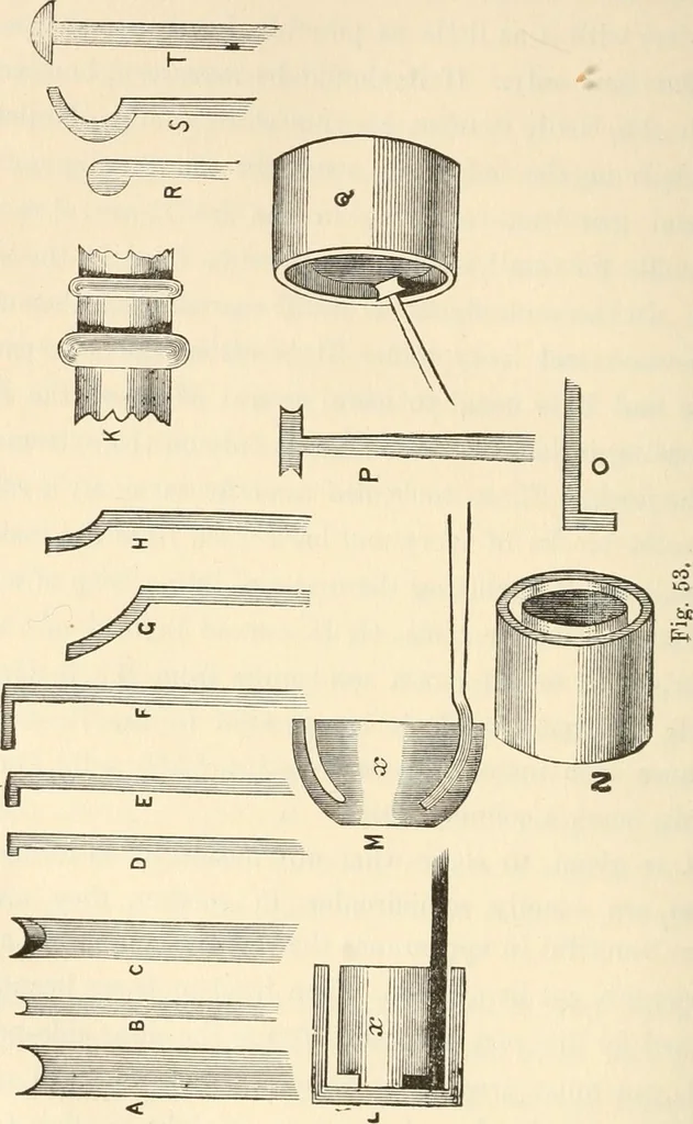 An illustration from The young mechanic; containing directions for the use of all kinds of tools, and for the construction of steam engines and mechanical models, including the art of turning in wood and metal, 1902, leaf 221