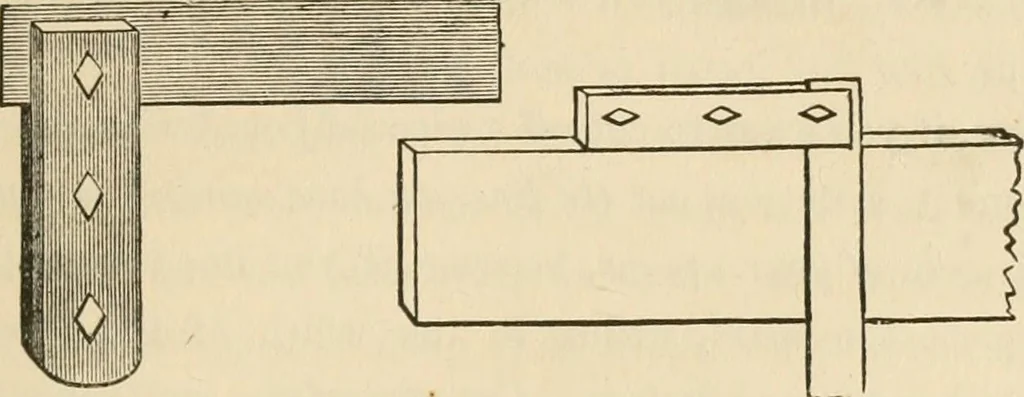 An illustration from The young mechanic; containing directions for the use of all kinds of tools, and for the construction of steam engines and mechanical models, including the art of turning in wood and metal, 1902, leaf 24