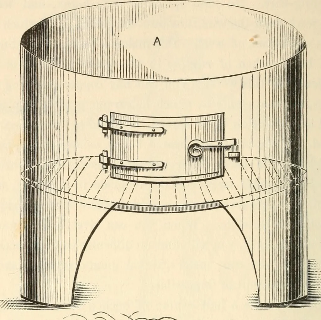 An illustration from The young mechanic; containing directions for the use of all kinds of tools, and for the construction of steam engines and mechanical models, including the art of turning in wood and metal, 1902, leaf 323