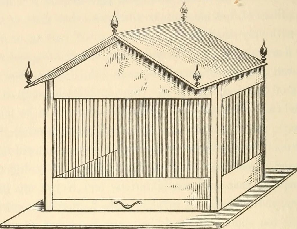 An illustration from The young mechanic; containing directions for the use of all kinds of tools, and for the construction of steam engines and mechanical models, including the art of turning in wood and metal, 1902, leaf 43