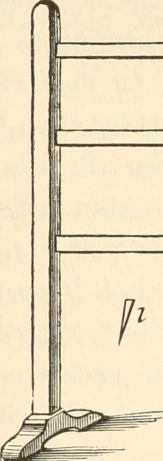 An illustration from The young mechanic; containing directions for the use of all kinds of tools, and for the construction of steam engines and mechanical models, including the art of turning in wood and metal, 1902, leaf 47