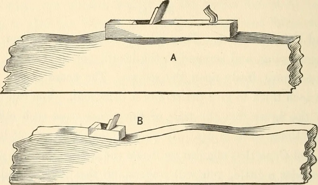 An illustration from The young mechanic; containing directions for the use of all kinds of tools, and for the construction of steam engines and mechanical models, including the art of turning in wood and metal, 1902, leaf 53