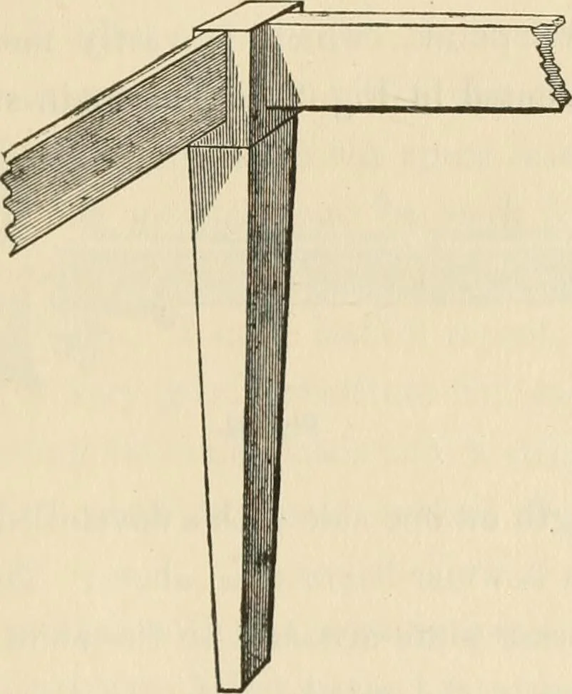 An illustration from The young mechanic; containing directions for the use of all kinds of tools, and for the construction of steam engines and mechanical models, including the art of turning in wood and metal, 1902, leaf 66