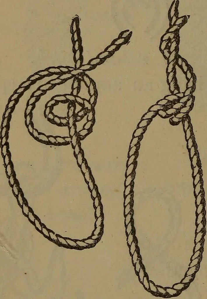 An illustration from Young sailor's assistant in practical seamanship including the rules of the road; directions for resuscitating the apparently drowned, etc., etc., together with the salutes ... naval signal flags, Very's lights, and the international code of signals, 1893, leaf 127
