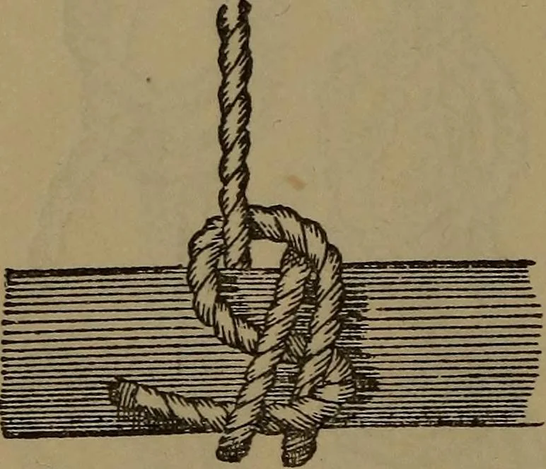 An illustration from Young sailor's assistant in practical seamanship including the rules of the road; directions for resuscitating the apparently drowned, etc., etc., together with the salutes ... naval signal flags, Very's lights, and the international code of signals, 1893, leaf 129